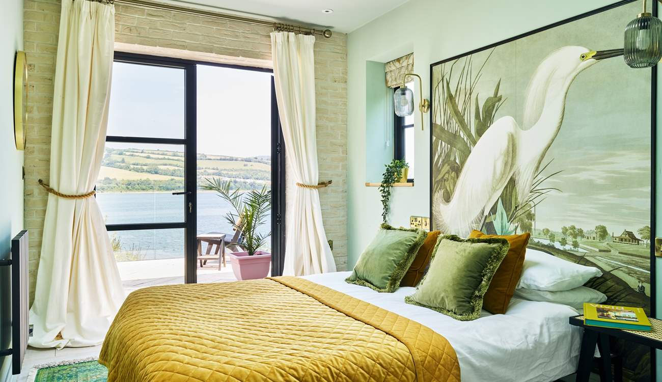 Bedroom 8 is home to this very inviting king-size bed, which is also complimented by an en suite shower-room.