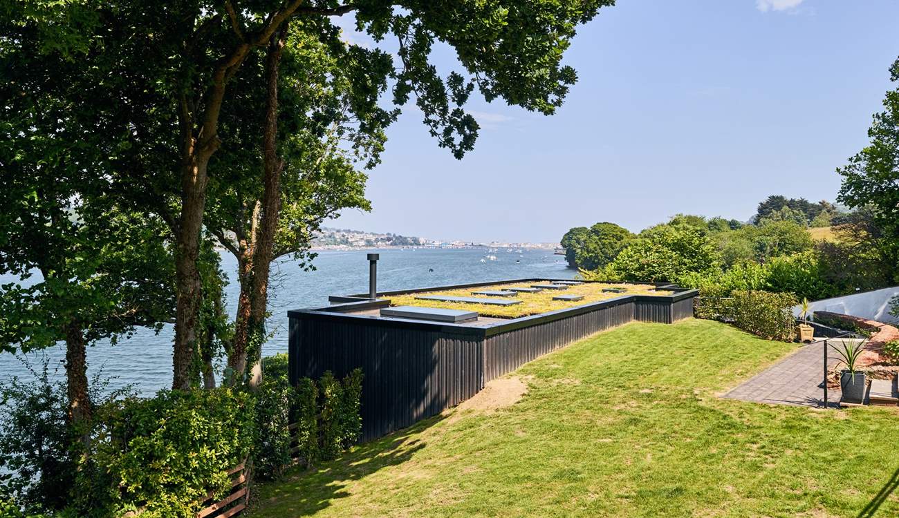 Follow the path down to Meadowcliff Cottage.