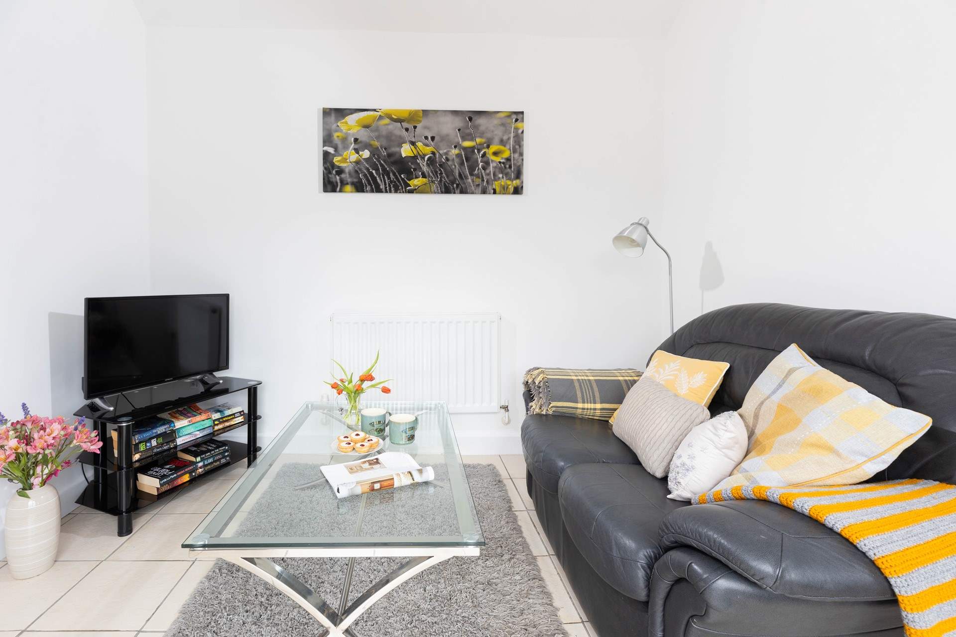 Small but perfectly formed for two and your four legged friend. 