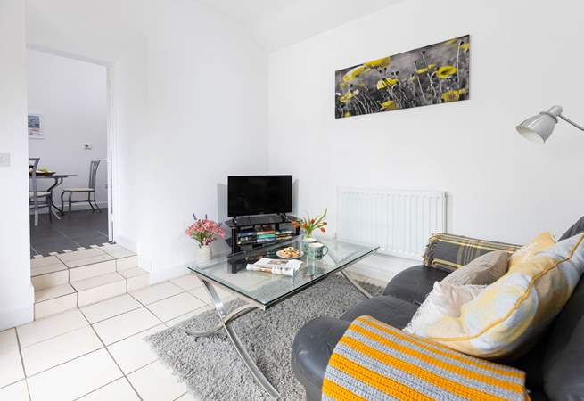 Relex on the comfy sofa. 