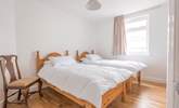 The ground floor twin bedroom. - Thumbnail Image