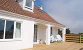 Relax on the south-facing terrace. - Thumbnail Image