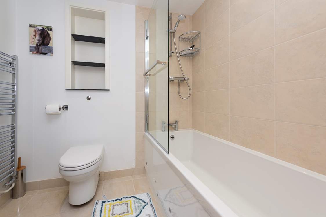 The family bathroom on the ground floor.