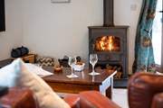 Put your feet up, find a book and relax in front of the roaring wood-burner.