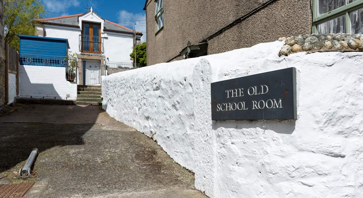 Welcome to The Old School Room, there is parking for two cars.