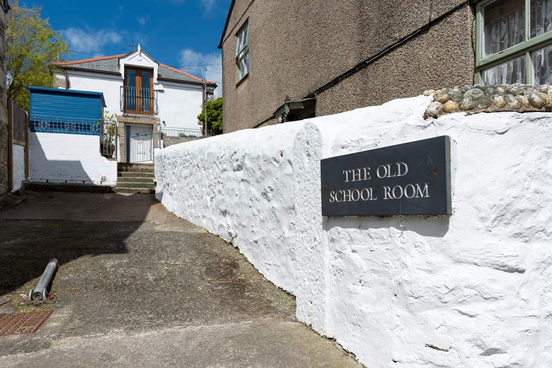 Welcome to The Old School Room, there is parking for two cars.