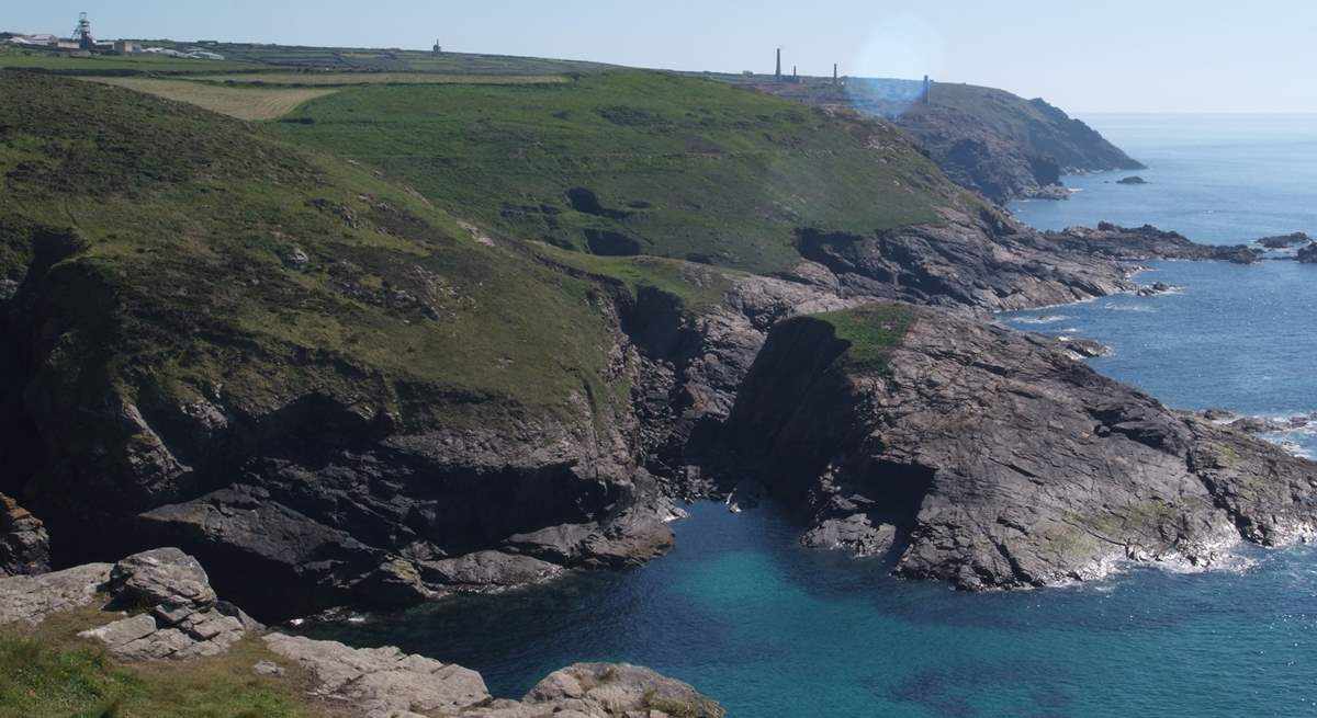 The stunning coastline around west Penwith.