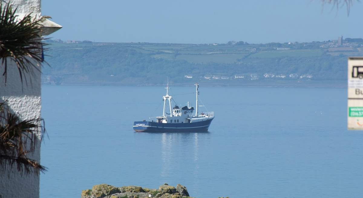 A sultry day in Marazion.