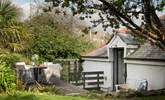 The rear of The Old School Room has a private decked-area, perfect for 
al fresco eating or just relaxing. - Thumbnail Image