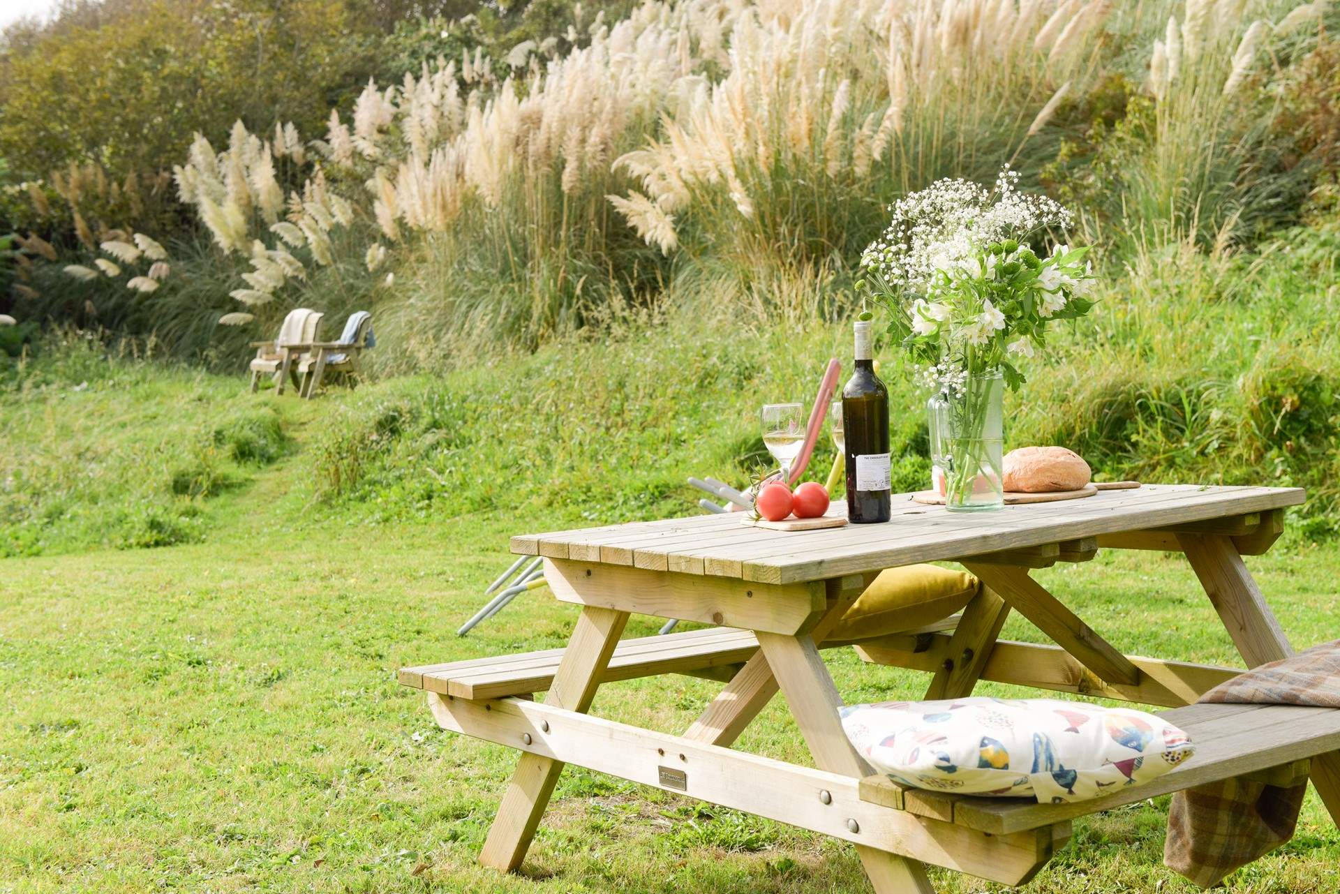 A beautiful spot to sit back and relax.