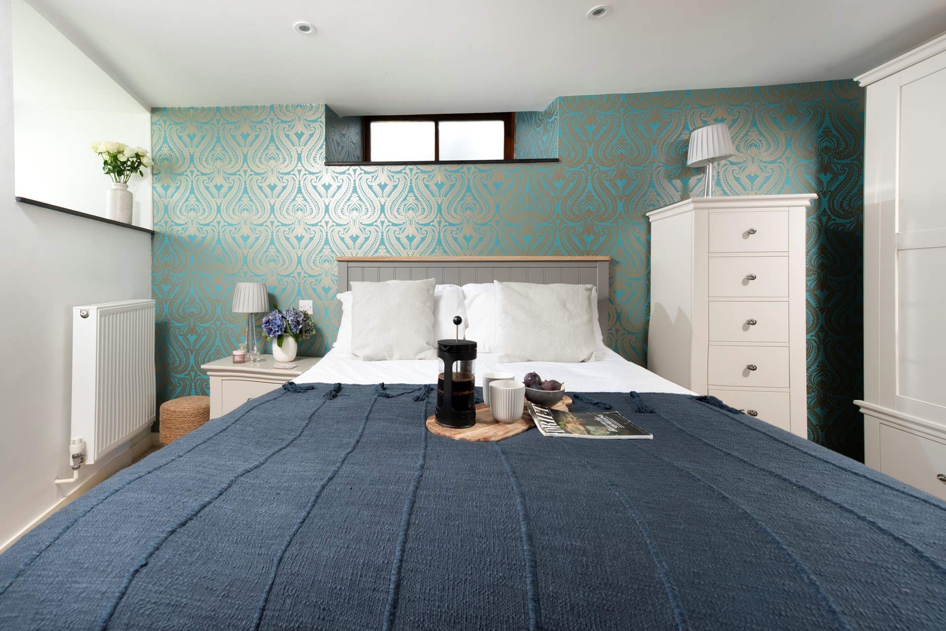 Beautifully appointed bedroom 1.