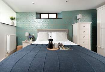Beautifully appointed bedroom 1.