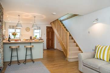 Forge Cottage has been beautifully renovated and is stylishly furnished throughout.