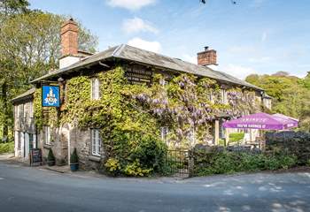 The popular village pub where you can enjoy meals inside or in their lovely garden.