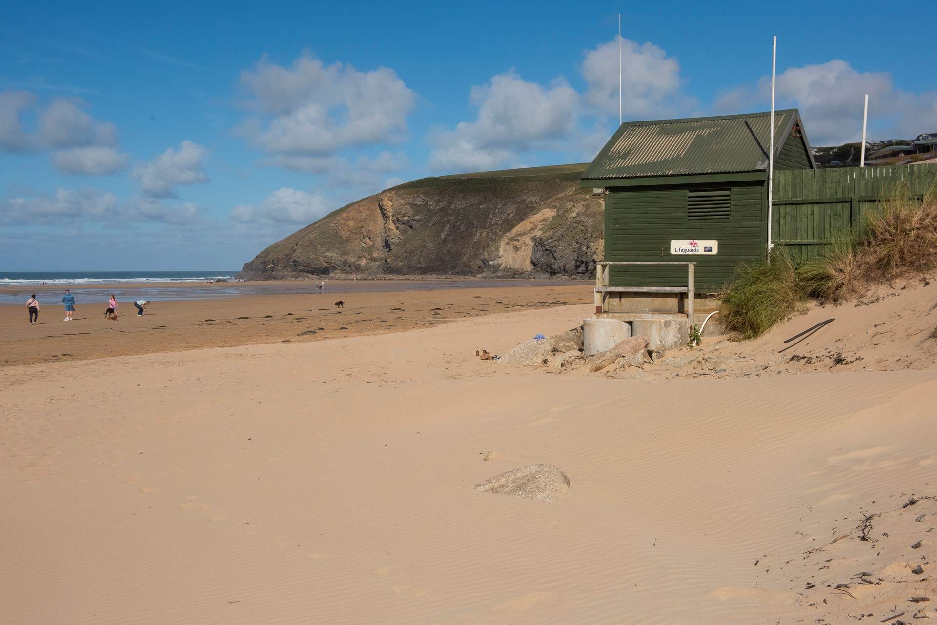 Mawgan Porth is only a five minute drive from Forge Cottage. 