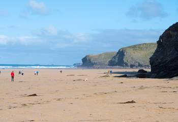 Or go to Watergate Bay just along the coast. 