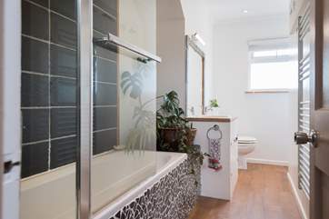 The family bathroom on the first floor.