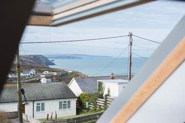 Sea views from Bedroom 4,