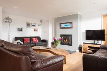 You have lots of space to relax in!