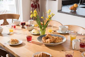 Breakfast is ready!