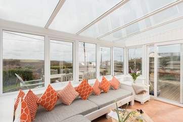 We love the sun-room; it's perfect for reading, so bring a book or two.