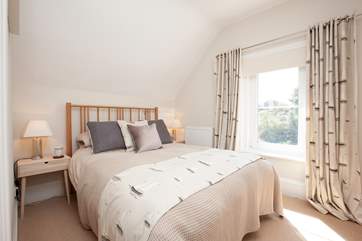 With a warm and stylish feel, you are sure to sleep well here!