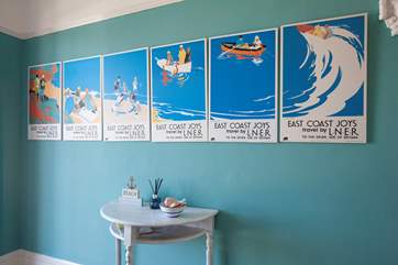 Even the entrance hall has a welcoming feel.