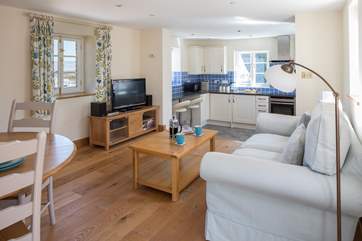 This cottage has a lovely open plan design.