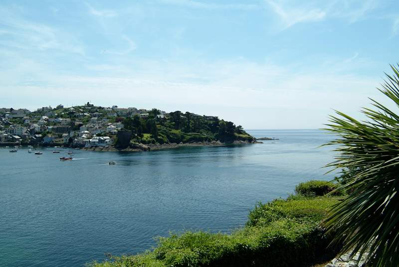 At the mouth of the river, trendy Fowey sits on one side and pretty Polruan on the other - you can take a ferry across from one to the other.