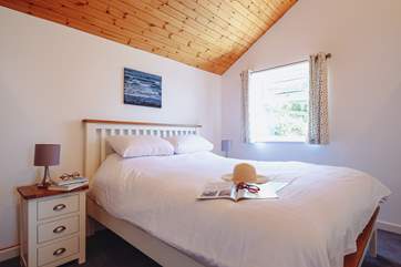 The king-size bed, perfect for collapsing into after a full day exploring the area.