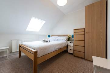 One of the double bedrooms on the first floor.
