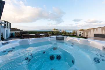 Your hot tub with a view.