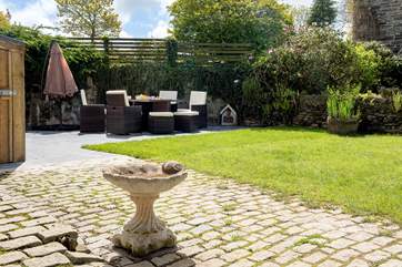 The sunny garden - there is also another terrace for you to sit out and enjoy the surroundings.