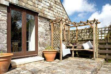 ...the perfect spot to enjoy morning coffee!