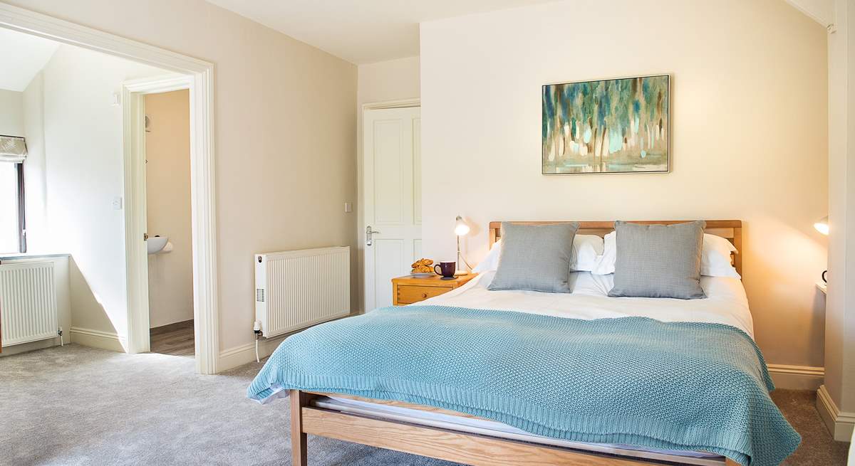 Manor Barn has four beautifully appointed bedrooms.