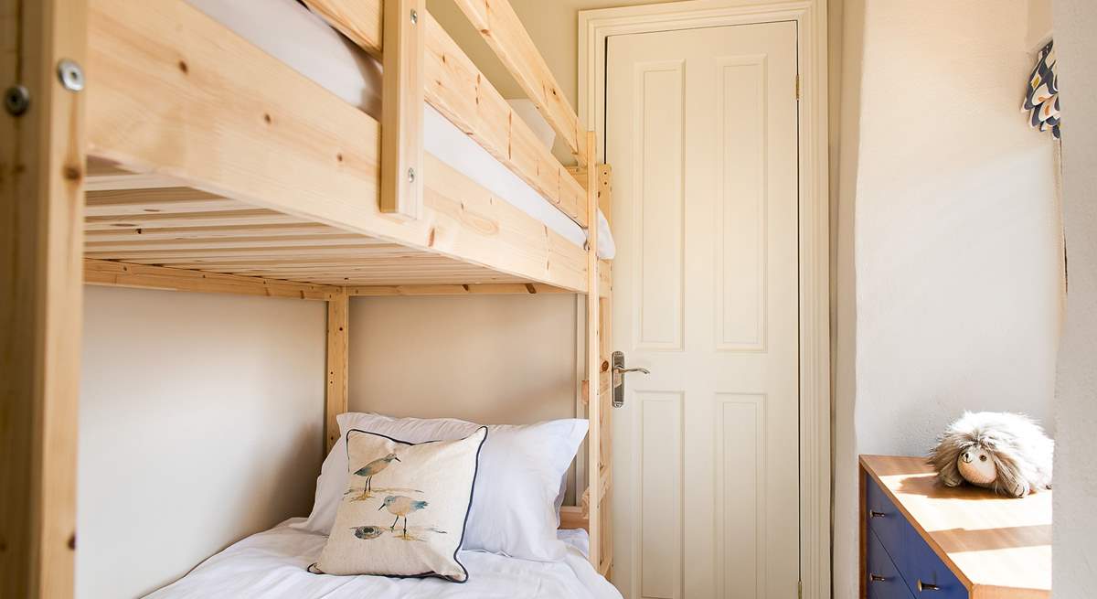 The children will love the bunk-beds in Bedroom 4.