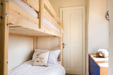 The children will love the bunk-beds in Bedroom 4.