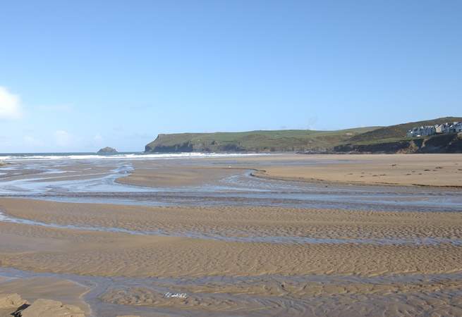 This stretch of the coastline is littered with great beaches - Polzeath is a surfer's paradise.