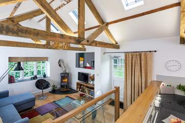 The open beams are sure to take your breath away.