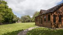 The wall lined garden is a great place to enjoy a range of ball sports, or perhaps a simple picnic in the sun.