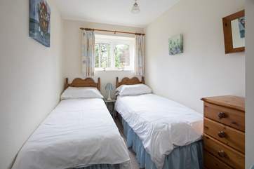The twin room is perfect for children; however adults have also enjoyed a great night's sleep in this room.