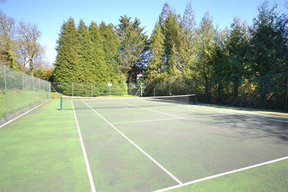 Anyone for a spot of tennis? If so, please don't forget your racket and balls.
