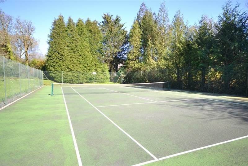 Anyone for a spot of tennis? If so, please don't forget your racket and balls.