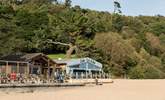 The beach cafe welcomes you to Blackpool Sands. - Thumbnail Image