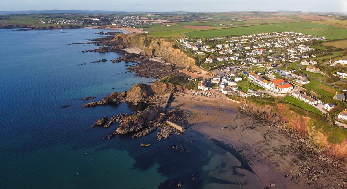 Walkers will delight in the miles of fabulous coast path along the south Devon coast.