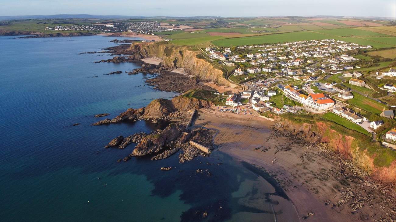 Walkers will delight in the miles of fabulous coast path along the south Devon coast.