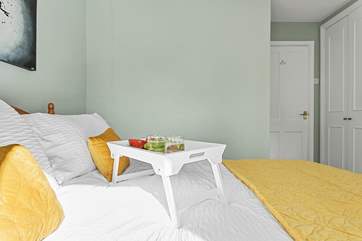 Bedroom One has a sense of calm about it.