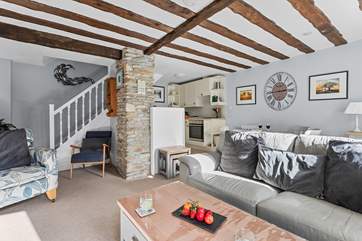 The cosy and inviting sitting-room.
