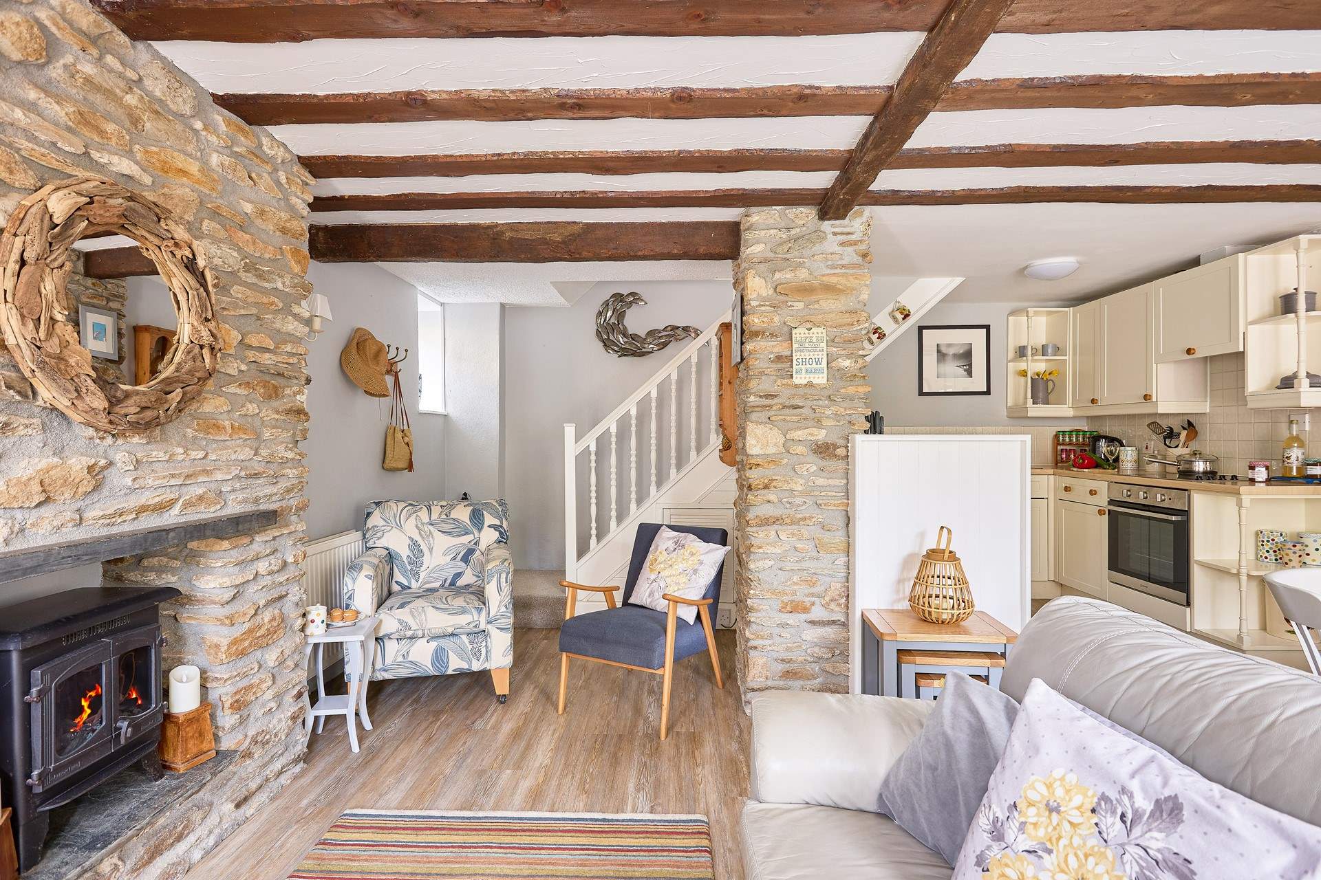 There is space for all the family to come together. 