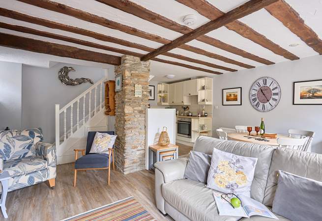 The cosy and inviting sitting-room.